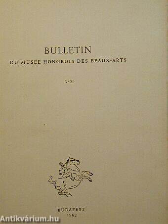 Bulletin du Musée Hongrois des Beaux-Arts 21.