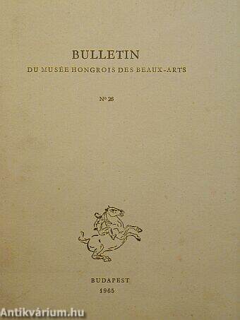 Bulletin du Musée Hongrois des Beaux-Arts 26.