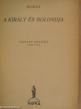 A király és bolondja