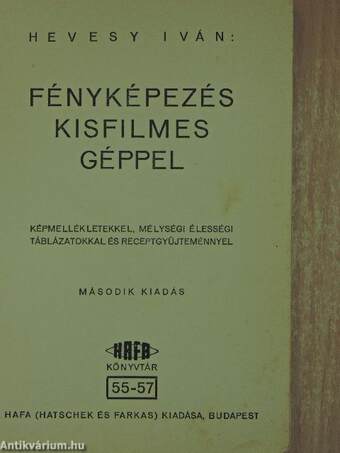 Fényképezés kisfilmes géppel