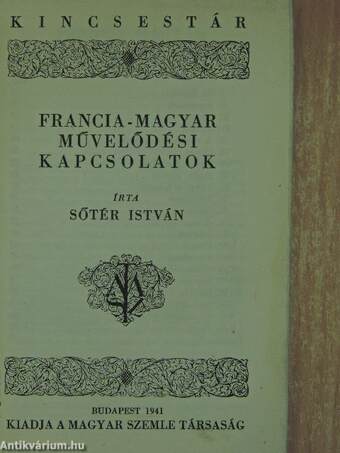 Francia-magyar művelődési kapcsolatok