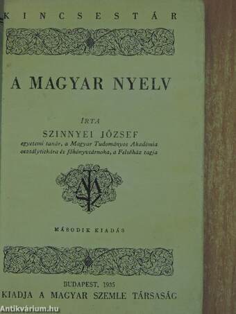 A magyar nyelv