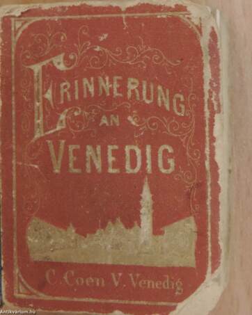 Erinnerung an Venedig (minikönyv) (különlegesség)