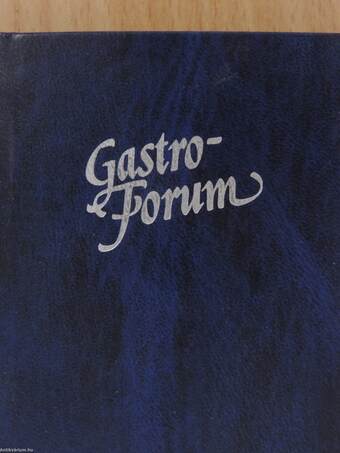Gastro-forum (minikönyv)