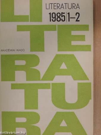 Literatura 1985/1-4