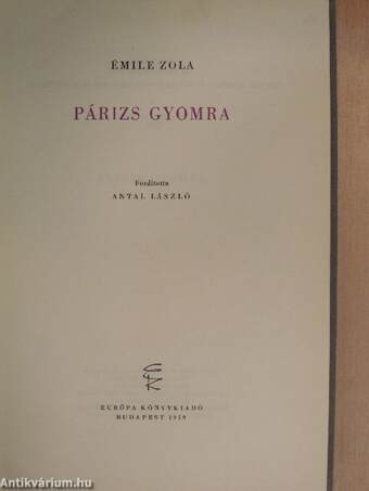 Párizs gyomra