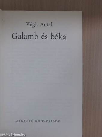 Galamb és béka