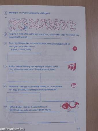 Az én matematikám - Feladatgyűjtemény 1. osztály