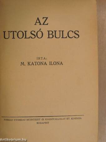 Az utolsó Bulcs