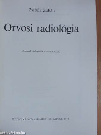 Orvosi radiológia