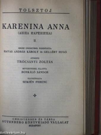 Karenina Anna I-IV.