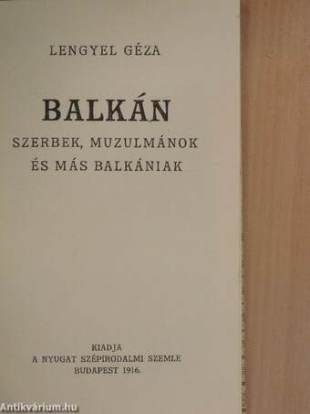 Balkán