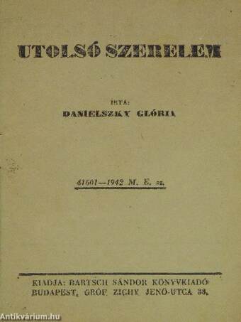 Utolsó szerelem