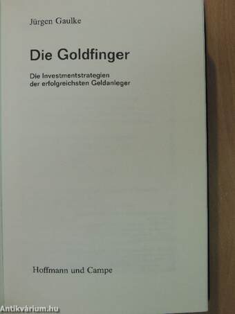 Die goldfinger