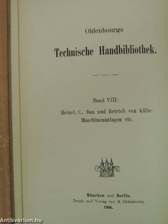 Bau und Betrieb von Kältemaschinenanlagen