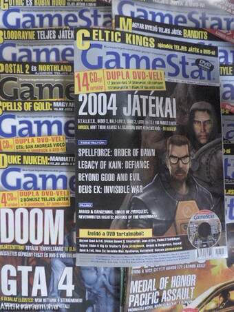 GameStar 2004. január-december - DVD-vel