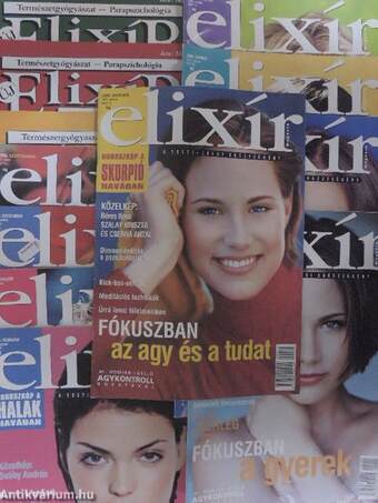 Új Elixír Magazin 1991-1992., 1996., 1999-2000. (vegyes számok) (12 db)