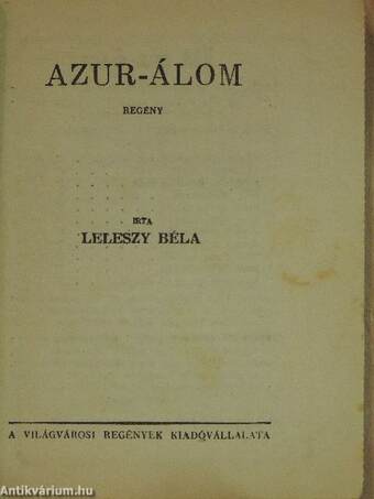 Azur-álom