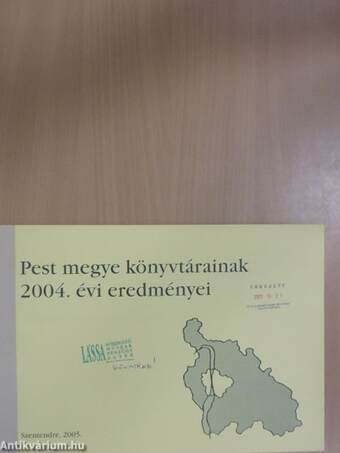 Pest megye könyvtárainak 2004. évi eredményei