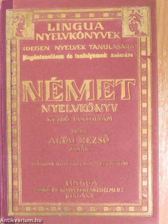 Német nyelvkönyv