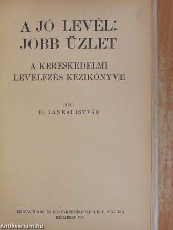 A jó levél: jobb üzlet