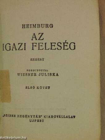 Az igazi feleség I-III.