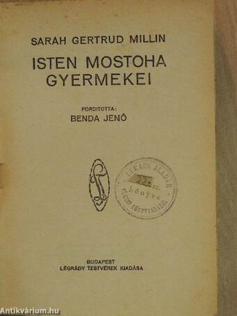 Isten mostoha gyermekei