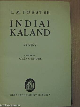 Indiai kaland