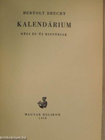 Kalendárium