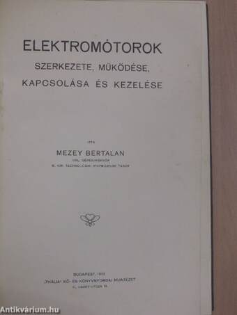 Elektromótorok