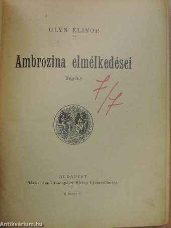 Ambrozina elmélkedései