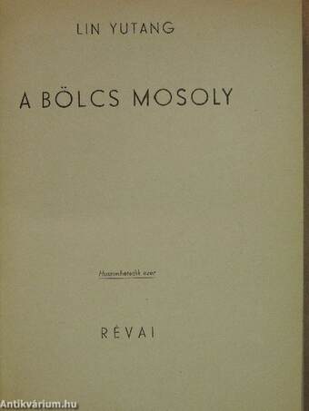 A bölcs mosoly