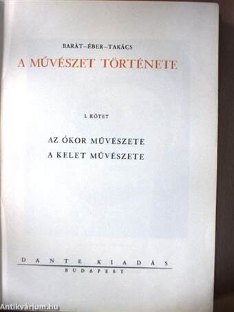 A művészet története I-II.