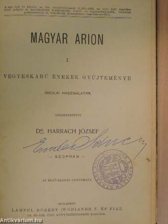 Magyar arion I.