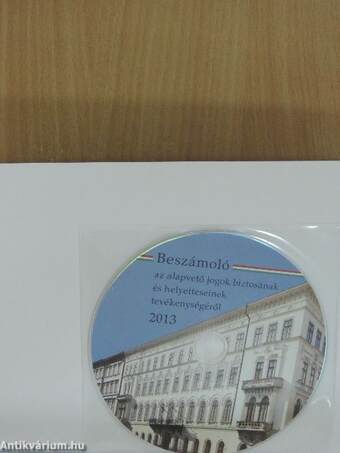 Beszámoló az alapvető jogok biztosának és helyetteseinek tevékenységéről 2013 - CD-vel