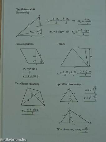 Érettségi tételek matematikából