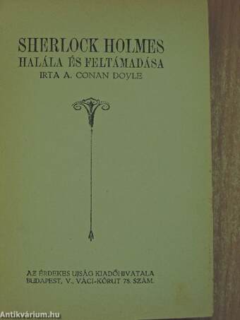 Sherlock Holmes halála és feltámadása