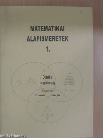 Matematikai alapismeretek 1.