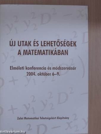 Új utak és lehetőségek a matematikában