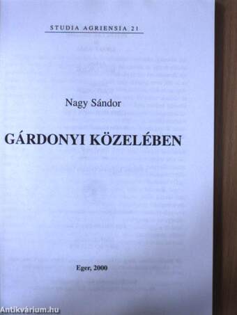 Gárdonyi közelében