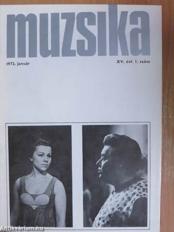 Muzsika 1972. január-december