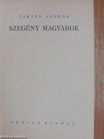 Szegény magyarok