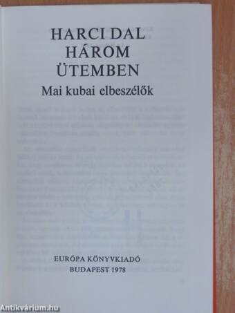 Harci dal három ütemben