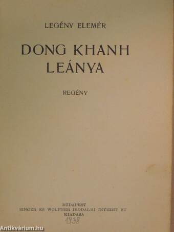 Dong Khanh leánya