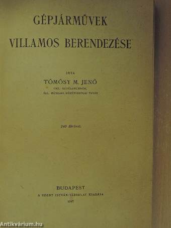 Gépjárművek villamos berendezése