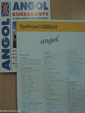 Angol intenzív nyelvtanfolyam - 4 CD-vel