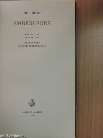 Emberi sors