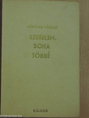 Szerelem, soha többé