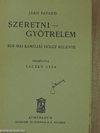 Szeretni - gyötrelem