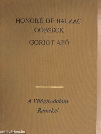 Gobseck/Goriot apó